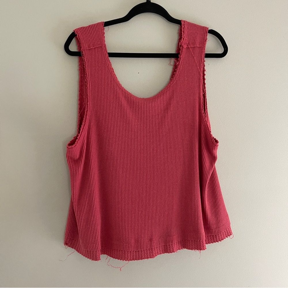 Free People We the Free Pink New Love Tank Top in Pink Medium